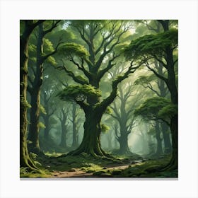 Forest 6 Canvas Print