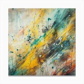 Abstract Painting Canvas Print