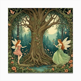 Fairy Tree Canvas Print