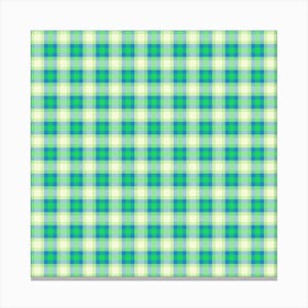 Gingham Fabric Canvas Print