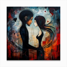 Lovers By Csaba Fikker 103 Canvas Print