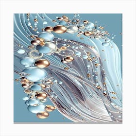 Symphony Of Bubbles Canvas Print