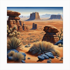 badlands Canvas Print