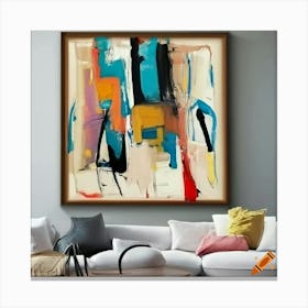 Abstract Painting 4 Canvas Print