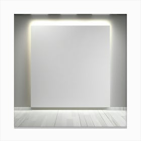 Blank Canvas Wall Canvas Print