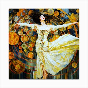 Dancing In The Moonlight - Dance Theme Canvas Print