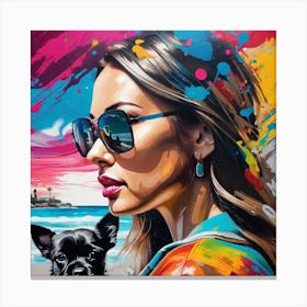 Sydney Girl Canvas Print