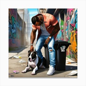 Man’s Best Friend Canvas Print