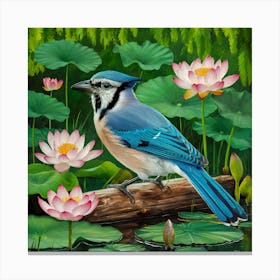 Blue Jay 1 Canvas Print