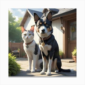 Secret Life Of Pets Canvas Print