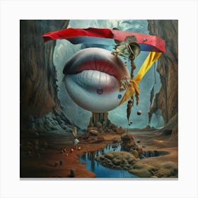 'The Mouth' Canvas Print