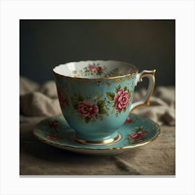 Tea Art 144 Canvas Print