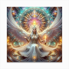 Angel Of Light 7 Canvas Print