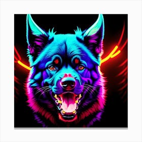 Big Bad Wolf Canvas Print