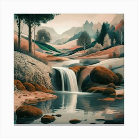 Waterfall Canvas Print