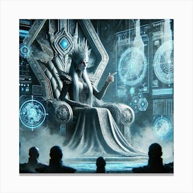 Queen Sorath Tactical Leadership Canvas Print