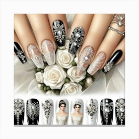 Wedding Nails 4 Canvas Print