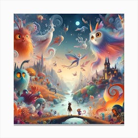 Faeries Canvas Print