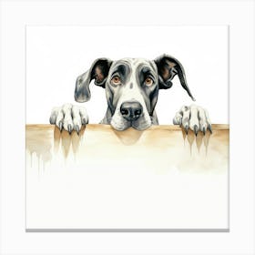 Great Dane 1 Canvas Print