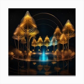 Ethereal Forest Canvas Print