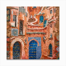 Moroccan Village Canvas Print