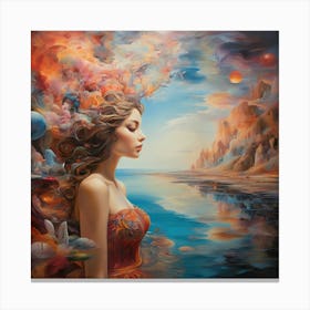 Dream Of A Woman Canvas Print