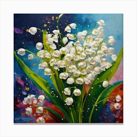 Flower of Lilies of the valley 4 Canvas Print