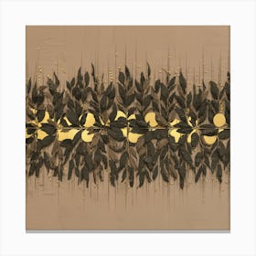 Gold Leaf Canvas Print Canvas Print