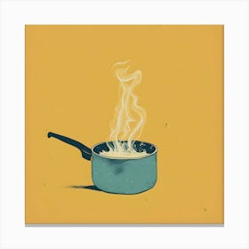 Pot Of Soup Canvas Print