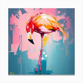 Flamingo 19 Canvas Print