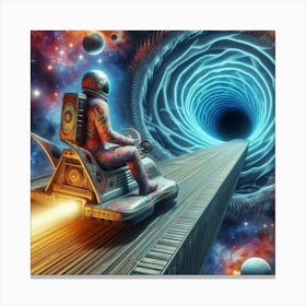 "Plank Accelerator" Vortex Collection [Risky Sigma] Canvas Print