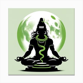 Lord Shiva 4 Canvas Print