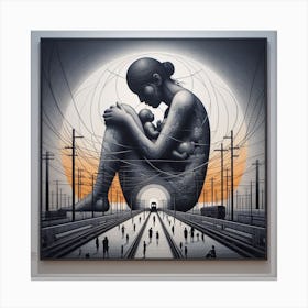 'The Mother' Canvas Print