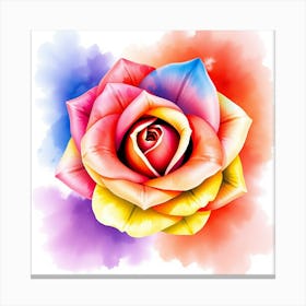 Asm Watercolor Rose In Different Colors Fa421211 5c96 493b 86d2 Cd7fe9a37504 Toile