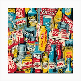 Vintage Coca Cola Canvas Print