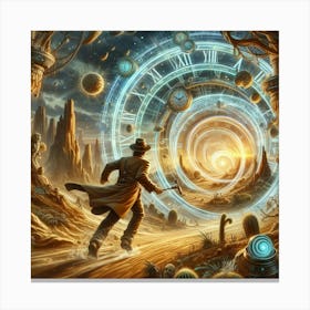 Time Traveler Canvas Print