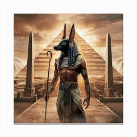 Egyptian set 6 Canvas Print