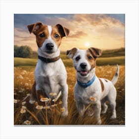 Jack Russell Terrier Canvas Print