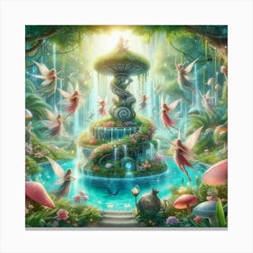 Fairy Garden 5 Canvas Print