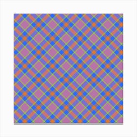 Tartan Pattern Canvas Print