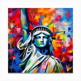 Liberty Painting Canvas Print