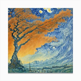 Starry Night Canvas Print