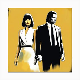 Pulp Fiction poster Canvas Print