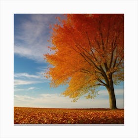 Autumn Tree 1 Canvas Print