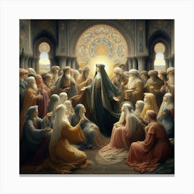 Birth Of Jesus 6 Canvas Print