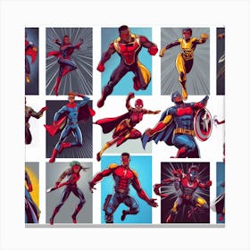 superhero 1 Canvas Print