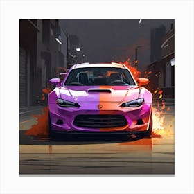 Mazda Gtr Canvas Print