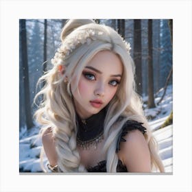 White Elf Canvas Print