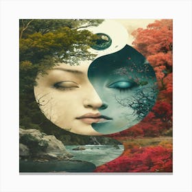 Yin Yang 1 Canvas Print