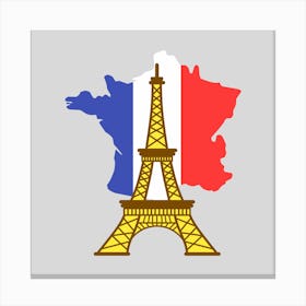 France Eiffel Tower.5 Canvas Print